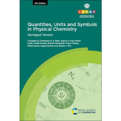 Quantities, Units and Symbols in Physical Chemistry