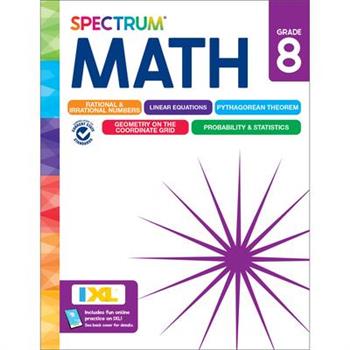 Spectrum Math Workbook, Grade 8