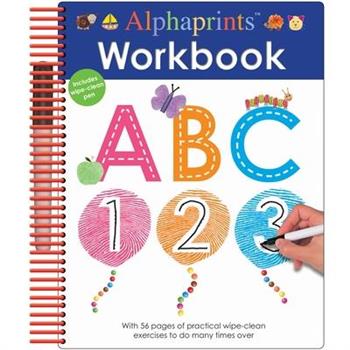 Alphaprints: Wipe Clean Workbook ABC