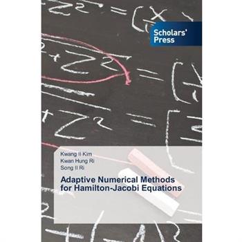Adaptive Numerical Methods for Hamilton-Jacobi Equations