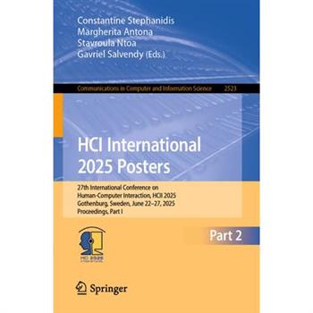 Hci International 2025 Posters