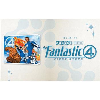 Marvel Studios' the Fantastic Four: First Steps - The Art of the Movie Deluxe Edition Slipcase