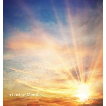 In Loving Memory Funeral Guest Book, Wake, Loss, Memorial Service, Love, Condolence Book, Funeral Home, Church, Thoughts and In Memory Guest Book (Hardback)
