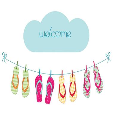 Welcome, Guest Book, Guests Comments, Visitors Book, Vacation Home Guest Book, Beach House Guest Book, Comments Book, Visitor Book, Holiday Home, Retreat Centers, Family Holiday Guest Book, flip flops