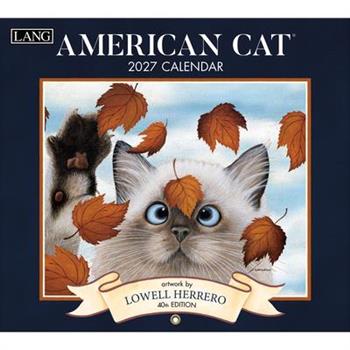 American Cat 2027 Wall Calendar