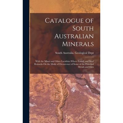 Catalogue of South Australian Minerals