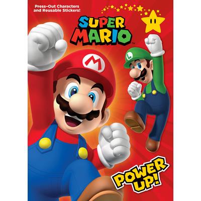 Super Mario: Power Up! (NintendoR): Press-Out Characters and Reusable Stickers!