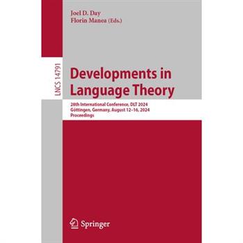 Developments in Language Theory