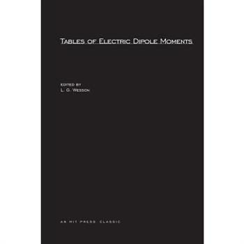 Tables of Electric Dipole Moments