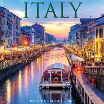 Italy 2026 12 X 12 Wall Calendar