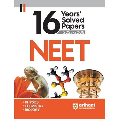16 Years' NEET Solved Papers 2023-2008