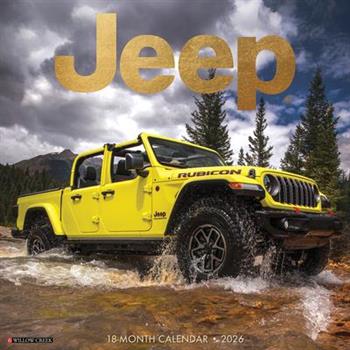 Jeep 2026 12 X 12 Wall Calendar