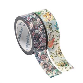 Paperblanks Shankha/Chakra Pack of 2 Rolls of Washi Tape