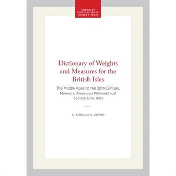 Dictionary of Weights and Measures for the British Isles
