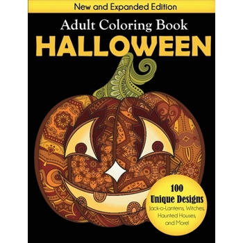 Halloween Adult Coloring Book