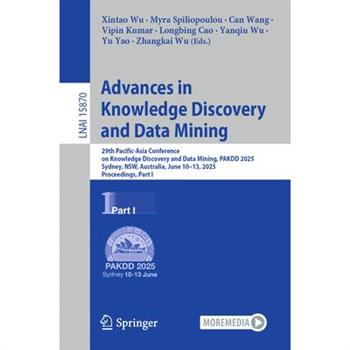 Advances in Knowledge Discovery and Data Mining