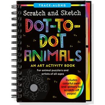 Scratch & Sketch Dot-to-dot Animals - Trace-along