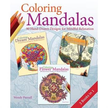Coloring Mandalas 3-In-1 Pack