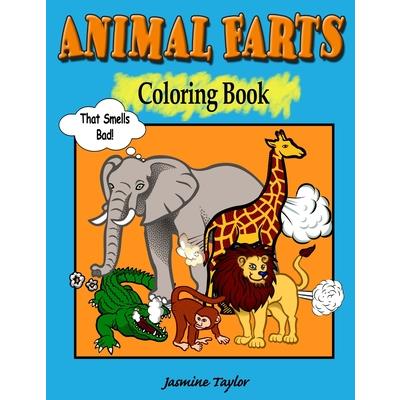 Animal Farts Coloring Book