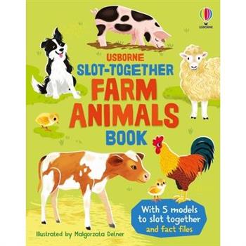 Slot-Together Farm Animals Book