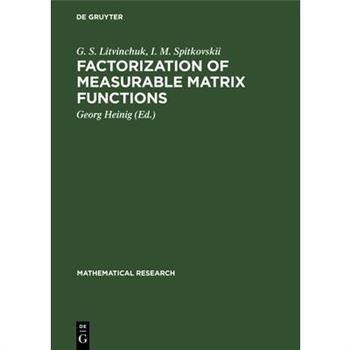 Factorization of Measurable Matrix Functions