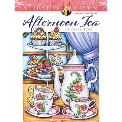 Creative Haven Afternoon Tea Coloring Book