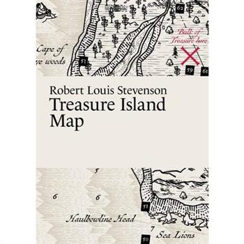 Robert Louis Stevenson: Treasure Island Map