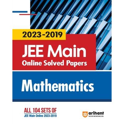 2023 - 2019 JEE Main Online Solved Papers Mathematics
