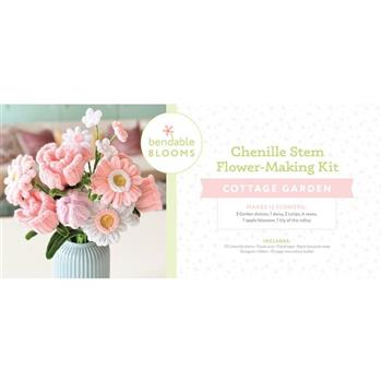 Bendable Blooms Chenille Stem Flower-Making Kit Cottage Garden