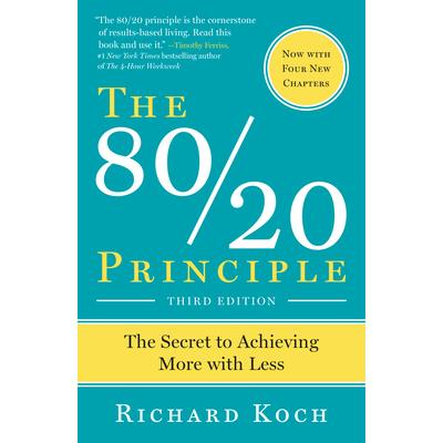 80-20 Principle: The Secret to Success by Achieving More with Less  80/20法則