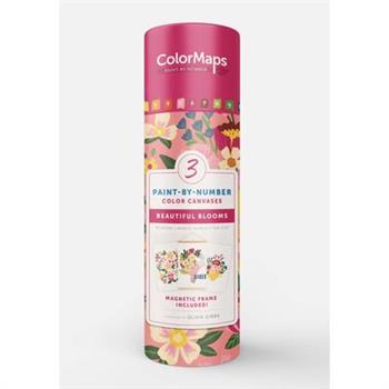 Colormaps Paint-By-Number Beautiful Blooms