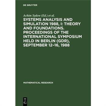 Systems Analysis and Simulation 1988, I