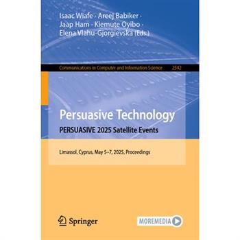 Persuasive Technology. Persuasive 2025 Satellite Events