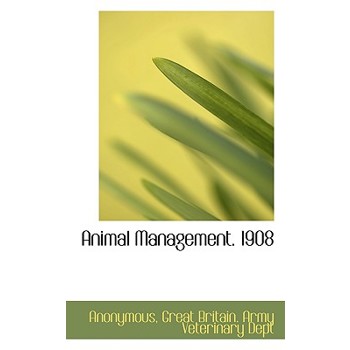 Animal Management. 1908