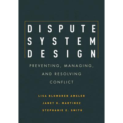 Dispute System Design
