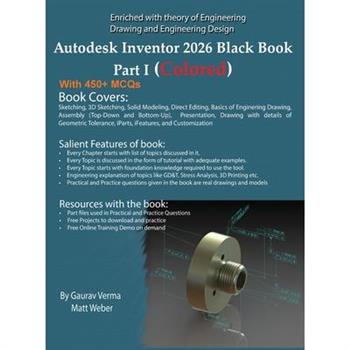 Autodesk Inventor 2026 Black Book Part I