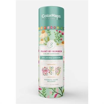 Colormaps Paint-By-Number Relaxing Garden