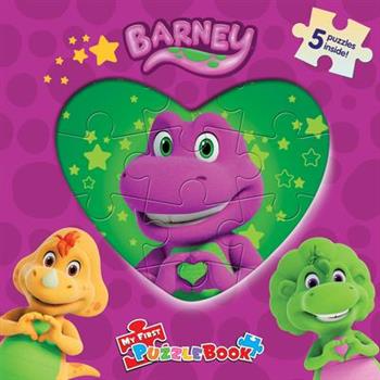 Mattel Barney My First Puzzle Book