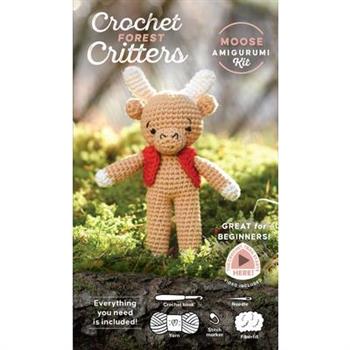 Crochet Forest Critters Amigurumi Kit Moose