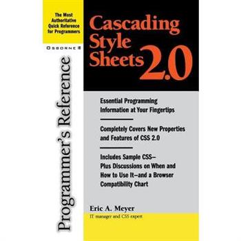 Cascading Style Sheets 2.0 Programmer's Reference
