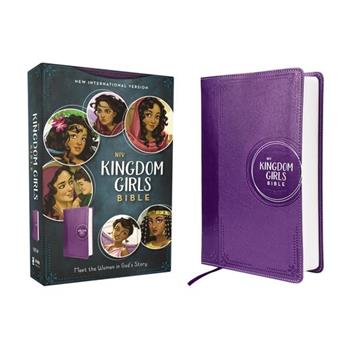 Niv, Kingdom Girls Bible, Full Color, Leathersoft, Purple, Comfort Print