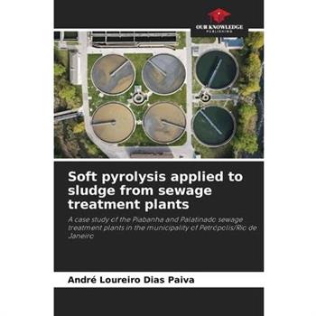 Soft pyrolysis applied to sludge from sewage treatment plants