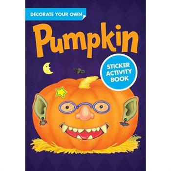 Decorate a Pumpkin with 34 Stickers