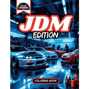 Revline Coloring JDM Edition Car Coloring Book