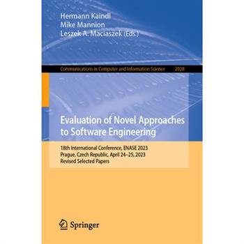 Evaluation of Novel Approaches to Software Engineering