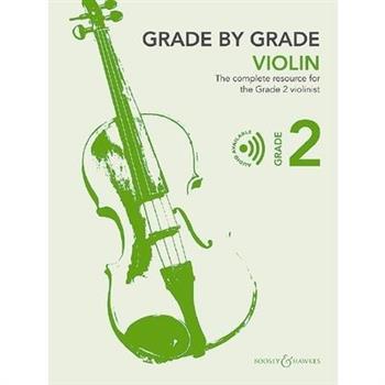 Partridge: Grade by Grade, Book 2 the Complete Resrouce Violin and Piano Book with Online Material