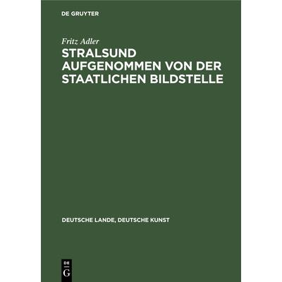 Stralsund Aufgenommen Von Der Staatlichen Bildstelle