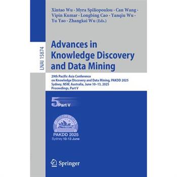 Advances in Knowledge Discovery and Data Mining
