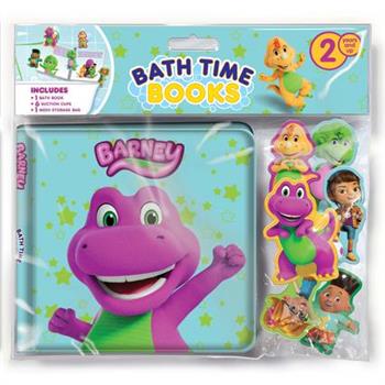 Mattel Barney Bath Time Books