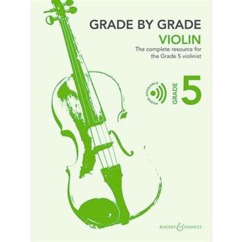 Partridge: Grade by Grade, Book 5: The Complete Resource for Violin and Piano Book with Online Material